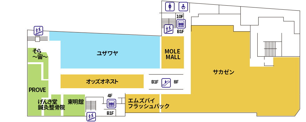 3f 仙台駅前エンドー イービーンズ