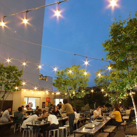 ビアガーデン Sour Beer Garden 仙台駅前エンドー イービーンズ