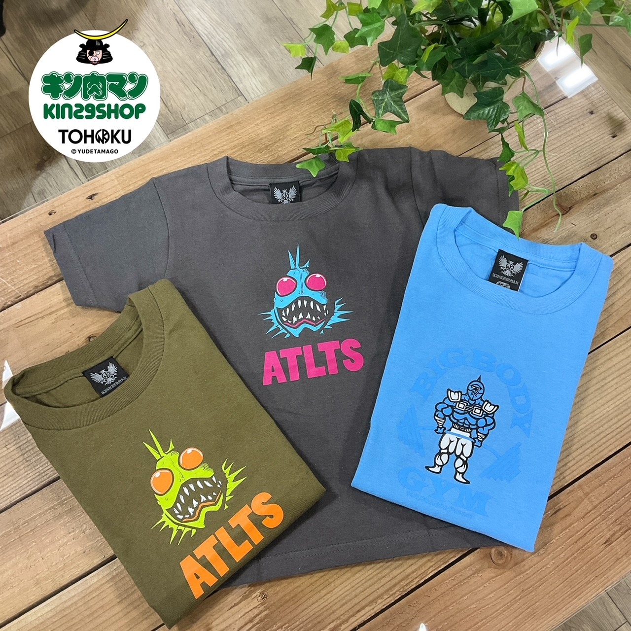 地下1階 キン肉マンKIN29SHOP TOHOKU】 ?キッズTシャツが新入荷しま 