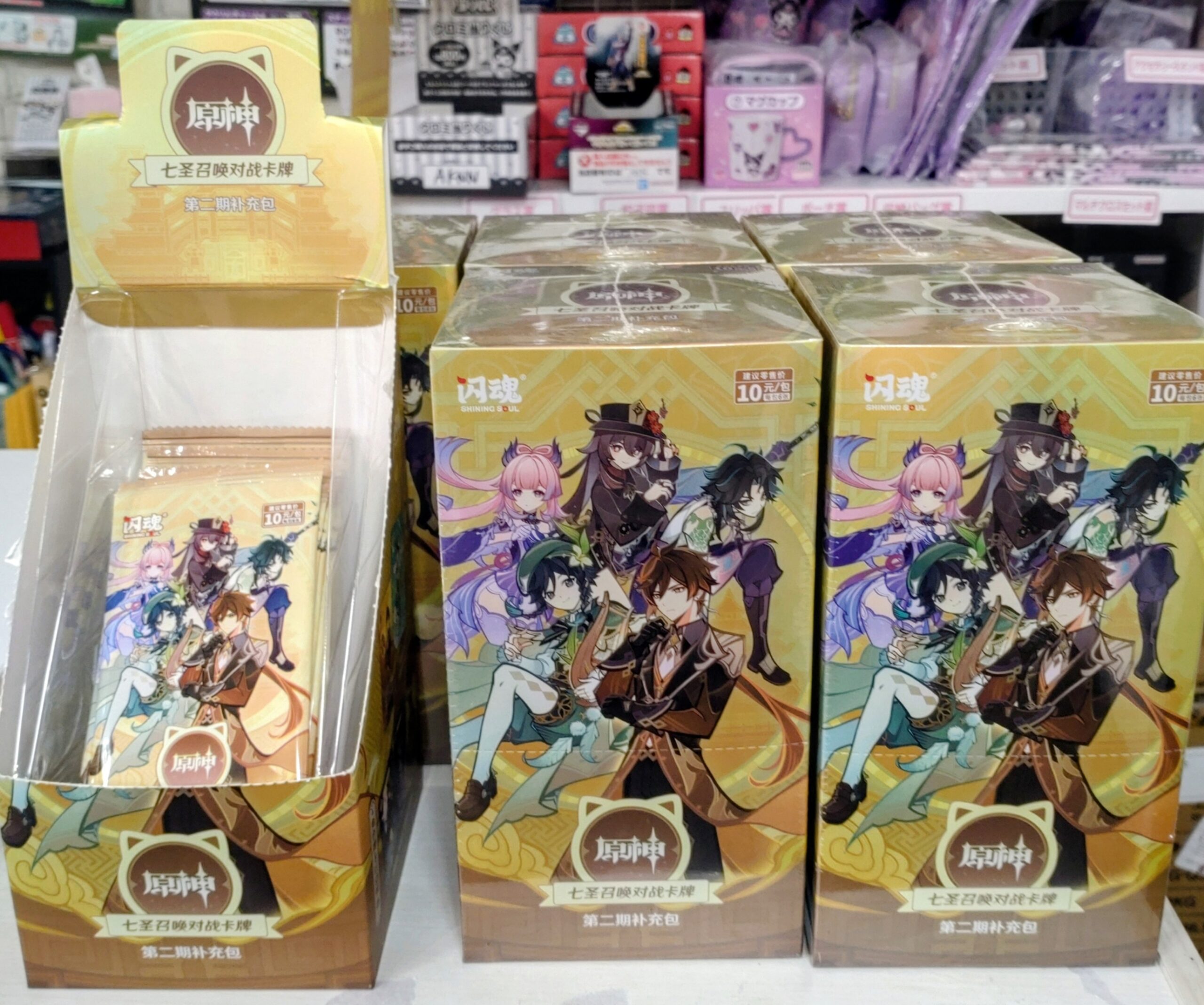 2階fantasy village】 原神 七聖召喚vol.2関連商品が新入荷致しました 